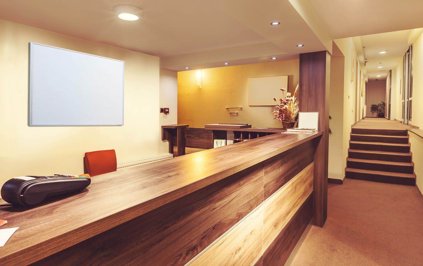 Hotel reception