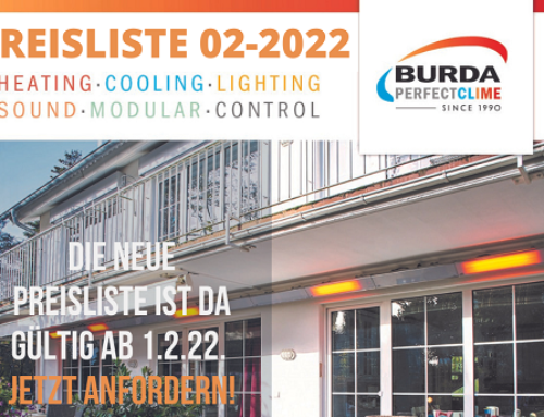 Neue Preisliste ab Februar 2022